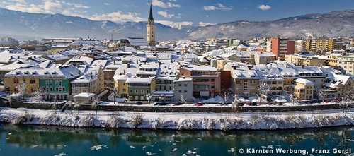 Kaernten Villach Winter