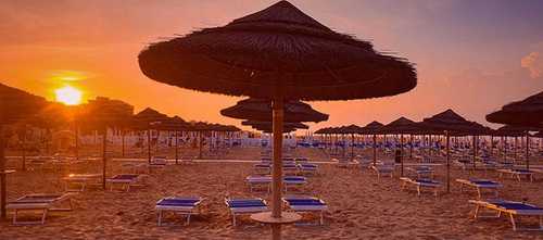 Emilia Romagna Rimini Strand Urlaub