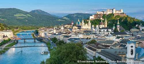 Salzburg Salzach Festung Bruecken