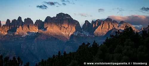 Trentino Brentadolomiten Panoramica Brenta